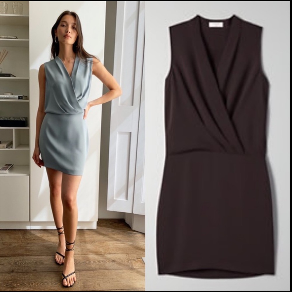 Aritzia Babaton Phoenix Dress in Modern Brown